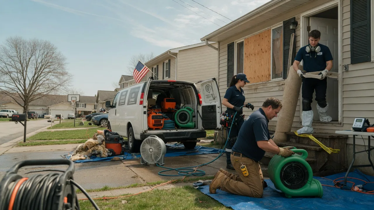 Water Damage Restoration in Pratt, KS near me